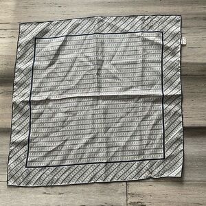 Vintage All Silk by Ashear 100% Silk Handkerchief Scarf 18 x18